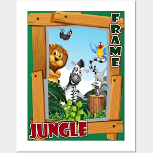 The Jungle Frame Posters and Art